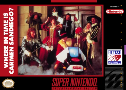 Where in Time Is Carmen Sandiego (USA) (En,Fr,De,Es,It)